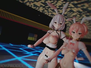 MMD R18 Mika And Sirius Sistar - Shake It 1224