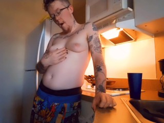 Food Fetish Fruity Kinky Queer Trans FTM Solo