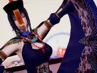 Honey select 2 mmd dance Qian Xing Xu