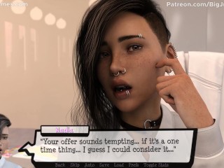 Pandora's Box #31: Cheating slutty teen sucks her boss off and gets creampied (HD Gameplay)
