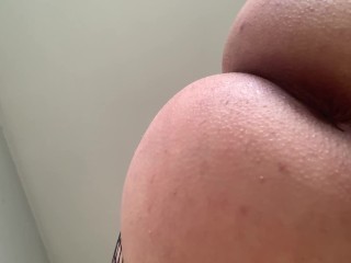 Femboixxx excruciating dildo test with ass fingering ending in multiple ass orgasms