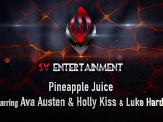 2 Milfs get their pussies licked and suck a cock to taste his load