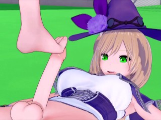 FUTA GENSHIN IMPACT LISA X LITTLE WITCH ACADEMIA URSULA CALLISTIS 3D HENTAI