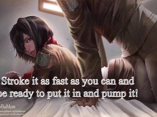 Mikasa Ackerman JOI Hentai