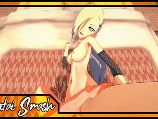 Ino Yamanaka swallows your cum and gets fucked from your POV - Naruto Hentai