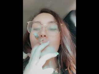 Smoking with my gf 