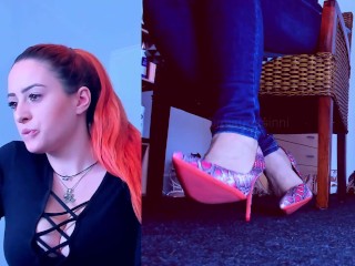 Mistress Inni - Heels boobs or feet