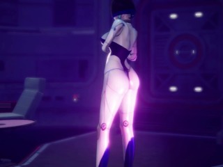 Android Girl DEMI делает горловой минет [Gameplay]