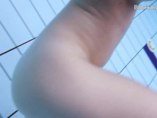 Hottest underwater submerged  Anetta