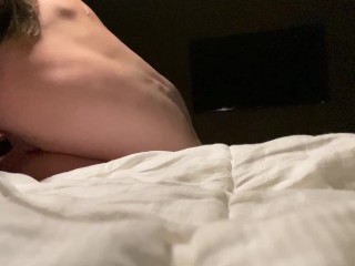 Quick Pounding From Behind and I Suck His Cum