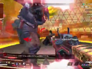 【APEX Legends クリップ】エイムが海外旅行してもスパレジェなら勝てます