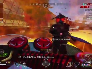 【APEX Legends クリップ】エイムが海外旅行してもスパレジェなら勝てます