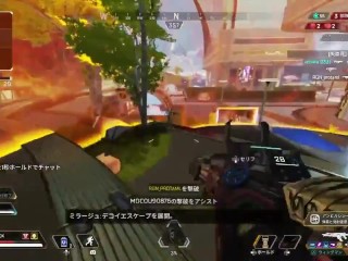 【APEX Legends クリップ】エイムが海外旅行してもスパレジェなら勝てます