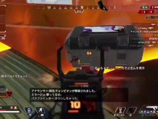 【APEX Legends クリップ】エイムが海外旅行してもスパレジェなら勝てます