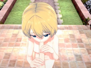 【DARJEELING】【HENTAI 3D】【GIRLS UND PANZER】