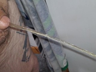 My Lil dic peeing for Courtney 