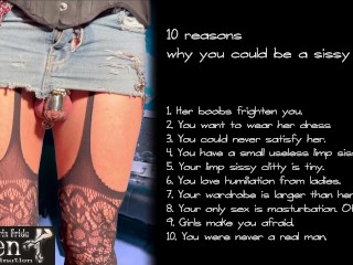 Turning into a sissy