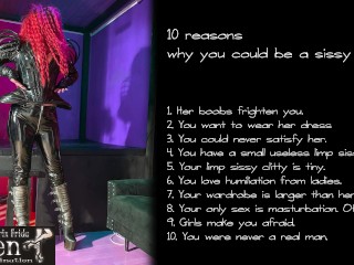 Turning into a sissy