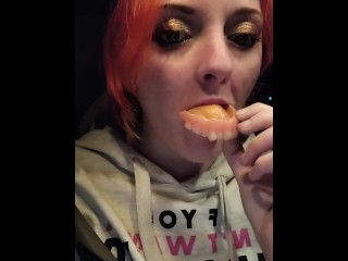 Denture fetish