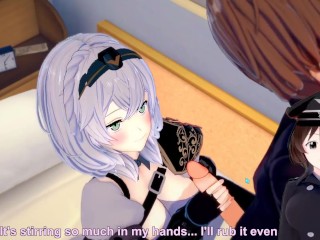 Hololive - Shirogane Noel Vtuber gets Fucked in POV