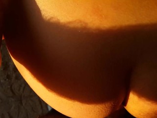 Outdoor Canyon Sex in Her Sexy Lingerie, Hope the tourists didn't hear:)