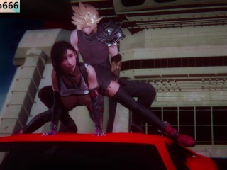 Tifa intense sex on the car roof - exclusive production