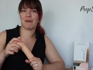 Toy Review - Naked Addiction Freak Rotating, Thrusting, & Vibrating Dildo by BMS Factory