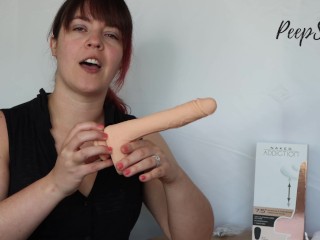 Toy Review - Naked Addiction Freak Rotating, Thrusting, & Vibrating Dildo by BMS Factory