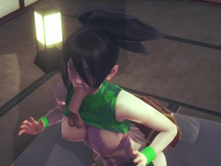 [LEAGUE OF LEGENDS] Akali in horny jail (3D PORN 60 FPS)