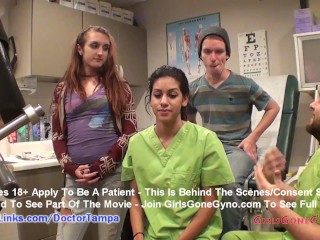Ami Rogue Gets Gyno Exam By Doctor Tampa & Nurse Martinez On Cameras @ GirlsGoneGynoCom