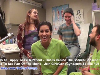 Ami Rogue Gets Gyno Exam By Doctor Tampa & Nurse Martinez On Cameras @ GirlsGoneGynoCom