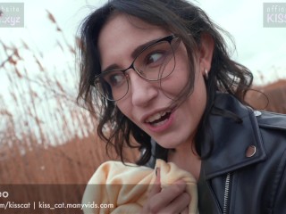 I'm Cold, Warm Me & Cum on Pussy - Public Agent PickUp Russian Student to Outdoor Real Fuck