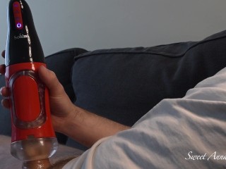 I tested the sex toy for men from Sohimi and believe me the orgasm is powerful and fast