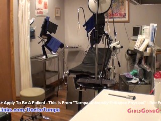 Destiny DOA Undergoes new Student Gyno Exam by Doctor Tampa Caught on Camera only @ GirlsGoneGynoCom