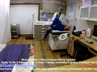 Ebony Cutie Minnie Rose Gets Gyno Exam Captured On Cameras by Doctor Tampa @GirlsGoneGynoCom