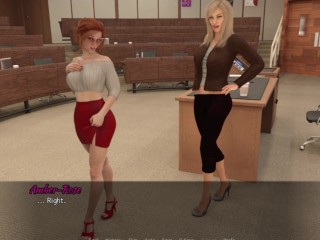 Fetish Locator PC GAME (READ ALOUD) in game noises and voice acting- Week 1 Part 5 Licking Dom boot