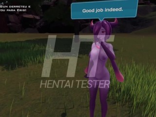 Hentai 3D - Eris "Garota Slime" Cena do Sexo - Monster Girl Island 