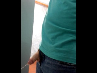 Ginger pissing at Chinese restaurant 