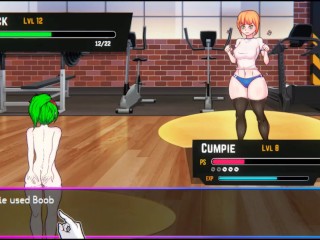 Oppaimon [Hentai Pixel game] Ep.8 boobies attacks are not effective against rock pokemon