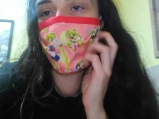 Farting Hairy PinkMoonLust Stands Pees Girl Piss Public Restroom Bathroom Hot Toilet Fart