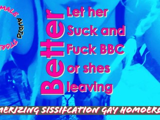 Let your wife Fuck and Suck BBC or she will divorce you and leave you with nothing