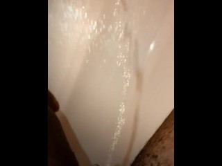 Ebony Gay Trans FTM Stud Pissing Hardcore with Huge transgender clitdick 