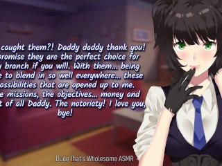 Yoinked by a Mafia's Bossman Daughter innit bruv (wholesome) 