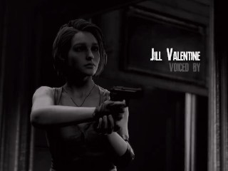 Persistant Evil: Control / Futa Excella tests her huge cock on Jill Valentine / Resident Evil