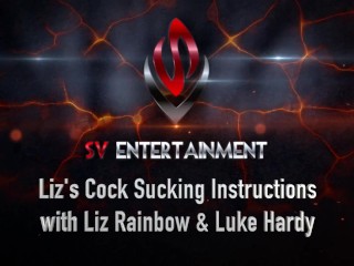 Liz Rainbow shows us how she likes to suck dick