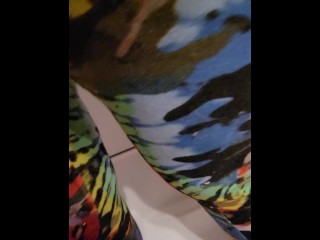 Submissive Bbw pisses for her Owner