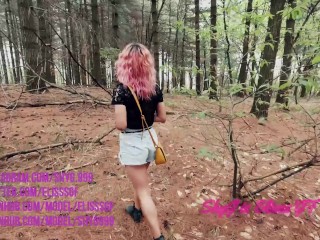 Troia Si Perde Nel Bosco Ma Ha Trovato Un Cazzo Enorme E Ingoia Tutto -OUTDOOR trailer HD- ELISSSGF