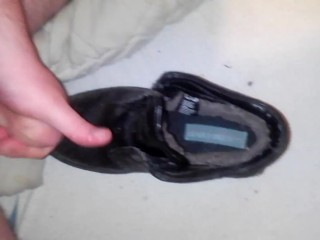 I cum on stepsisters leather boots