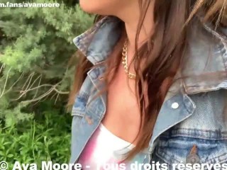 Ava Moore - Baisées par 2 Blacks dans les bois avec une milf - PORNO REALITE