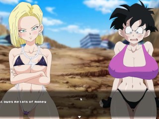 Super Slut Z Tournament [Hentai game] Ep.2 catfight with vidl chichi bulma and android 18